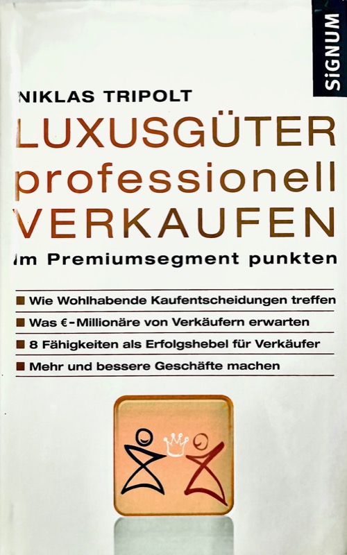 Buchcover von Luxusgüter professionell verkaufen